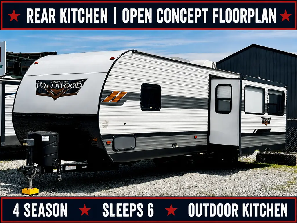 Used 2021 Wildwood X-Lite 27RKS Rear Kitchen for Sale in